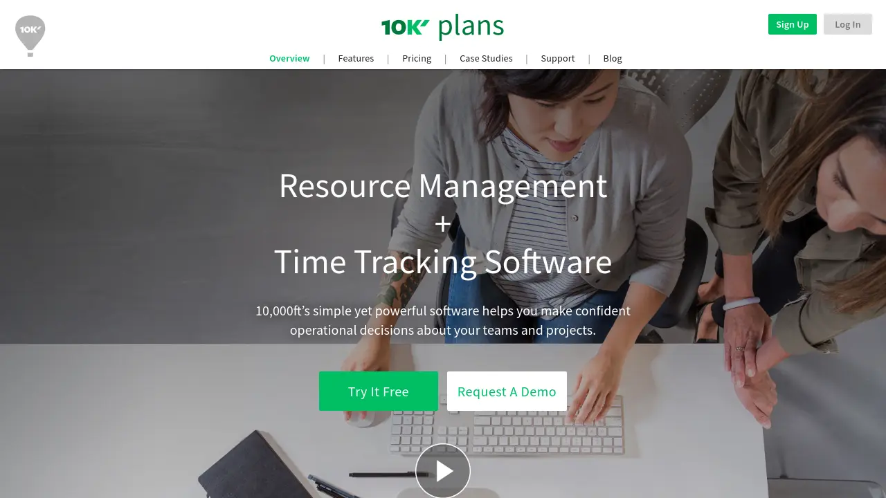 Screenshot of 10,000ft