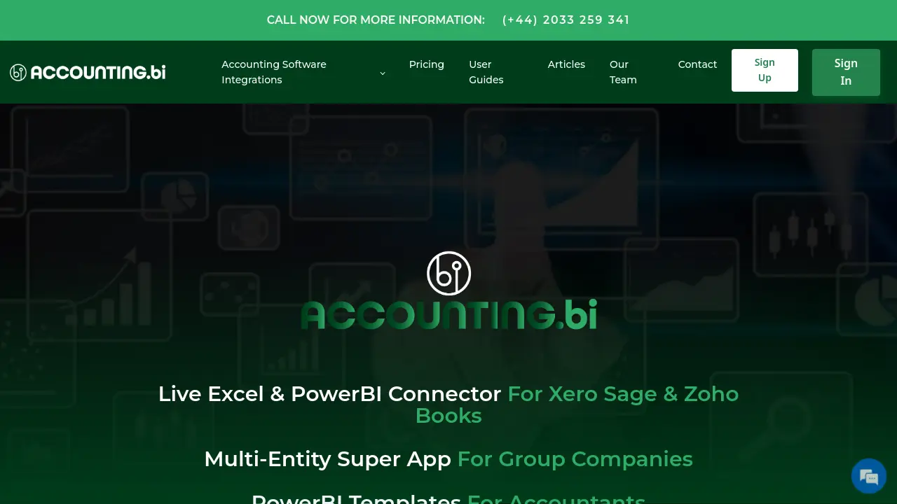 Screenshot of Accounting.bi