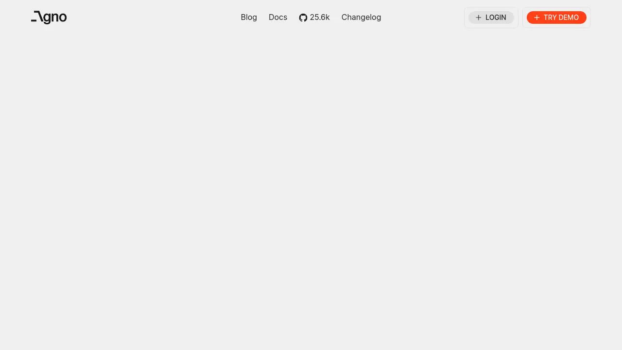 Screenshot of Agno