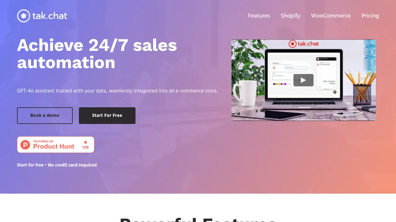 Screenshot of AI E-commerce Assistant