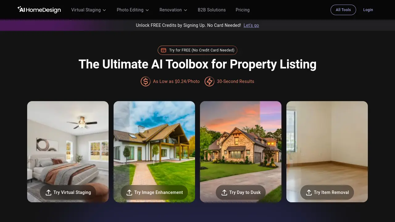 Screenshot of AI HomeDesign