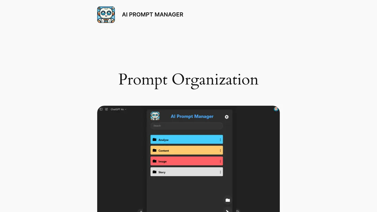 AI Prompt Manager