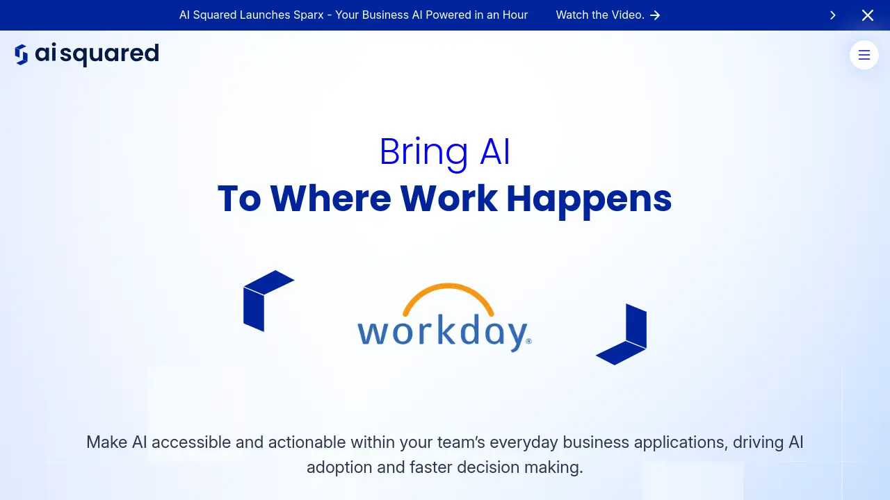 Screenshot of AI Squared