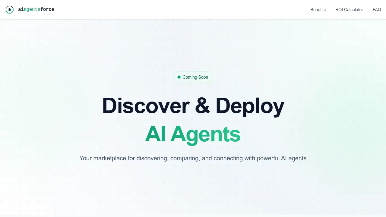 Screenshot of aiagentsforce