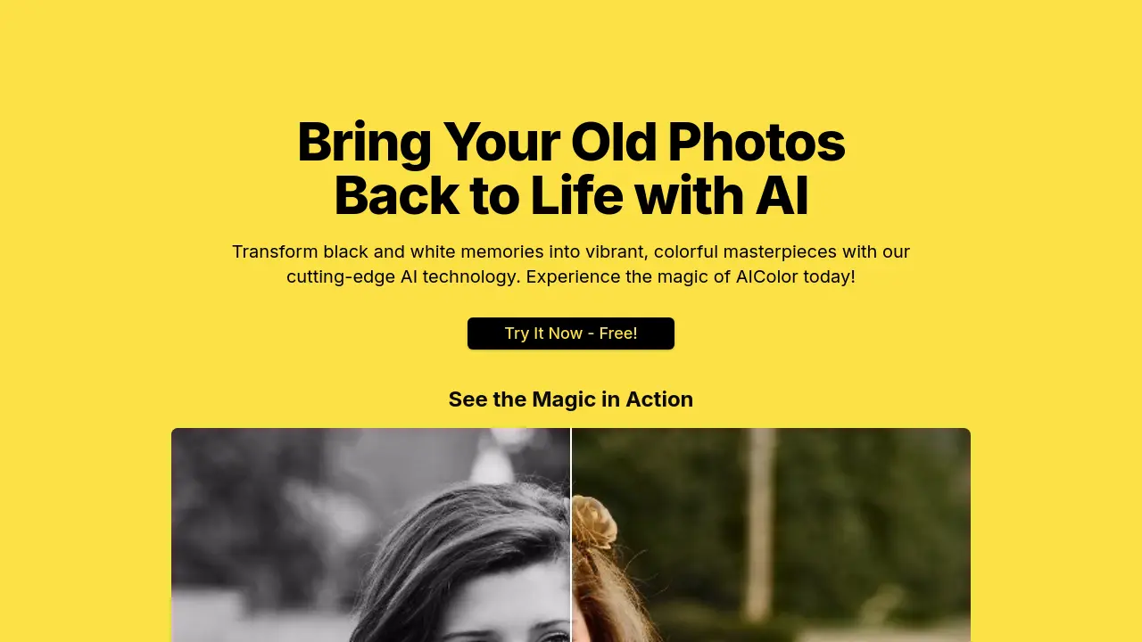 Screenshot of AIColor
