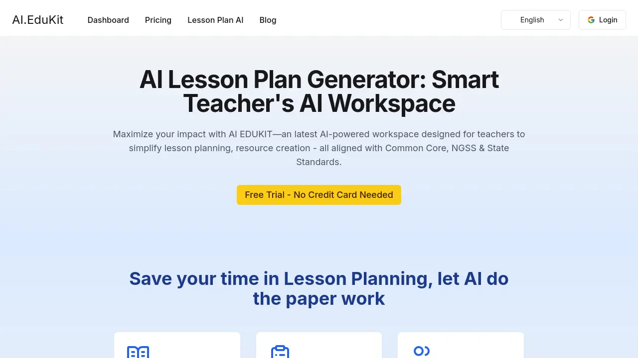 Screenshot of AI.EduKit