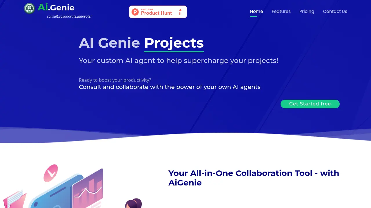Screenshot of Ai.Genie