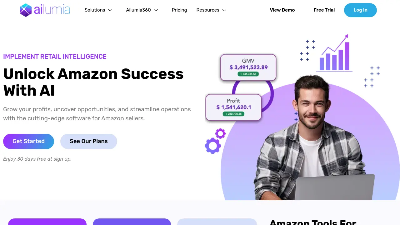 Screenshot of Ailumia