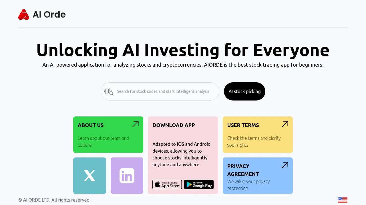 Screenshot of AIORDE