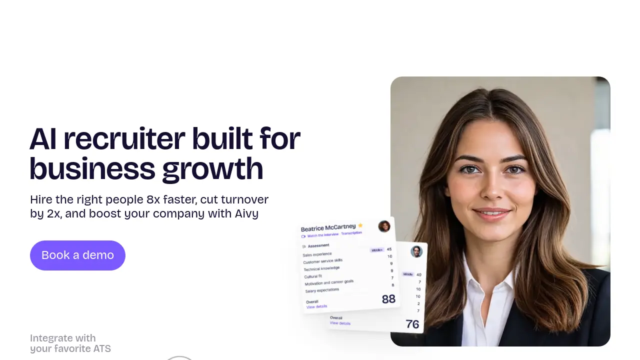 Screenshot of Aivy