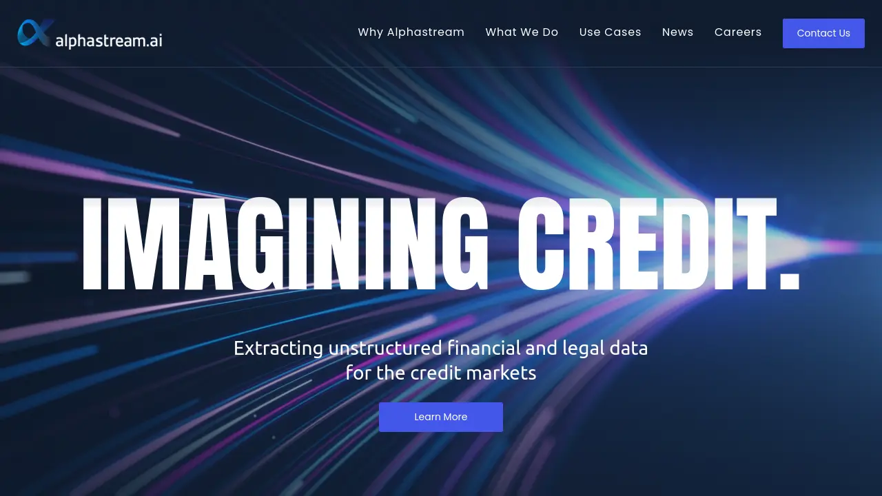Screenshot of Alphastream