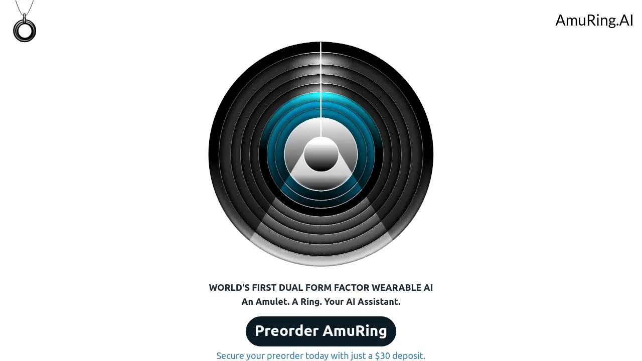 Screenshot of AmuRing.AI
