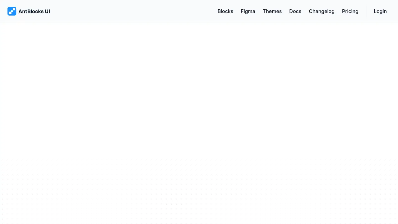 Screenshot of AntBlocks UI