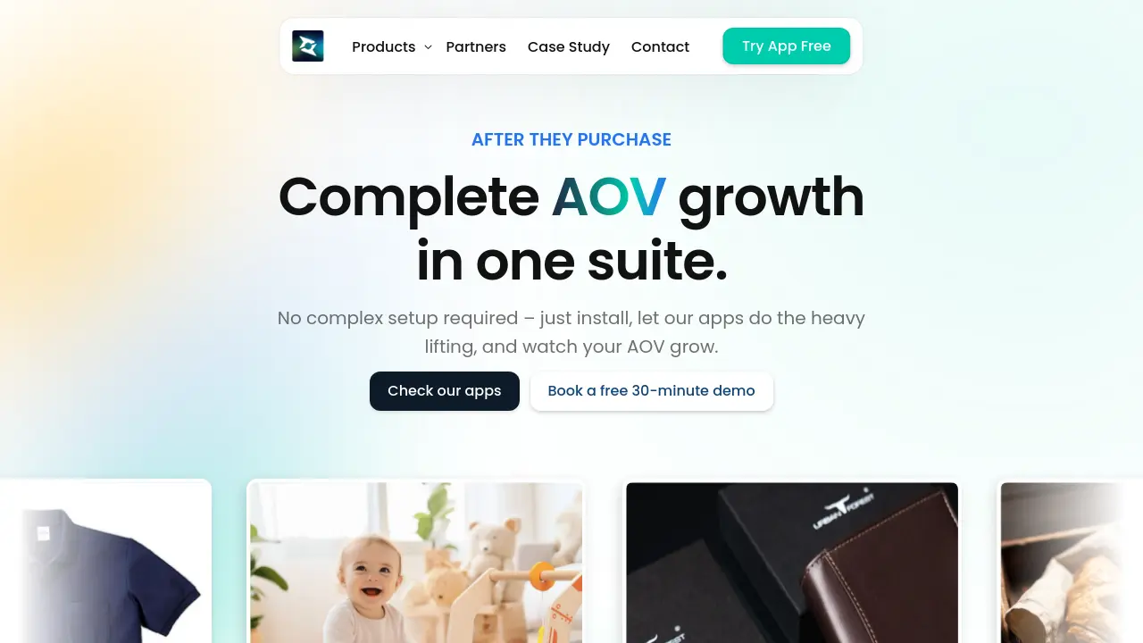 Screenshot of AOV.ai