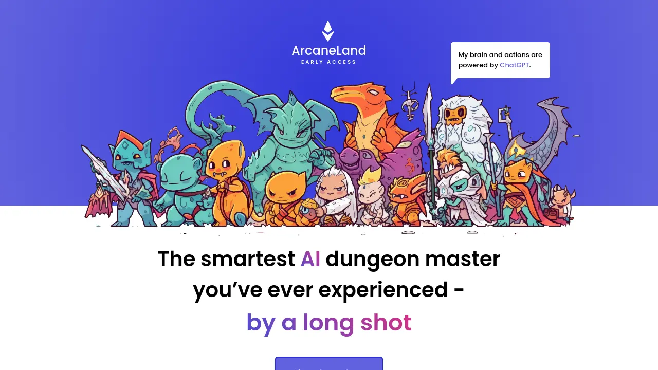 Screenshot of ArcaneLand