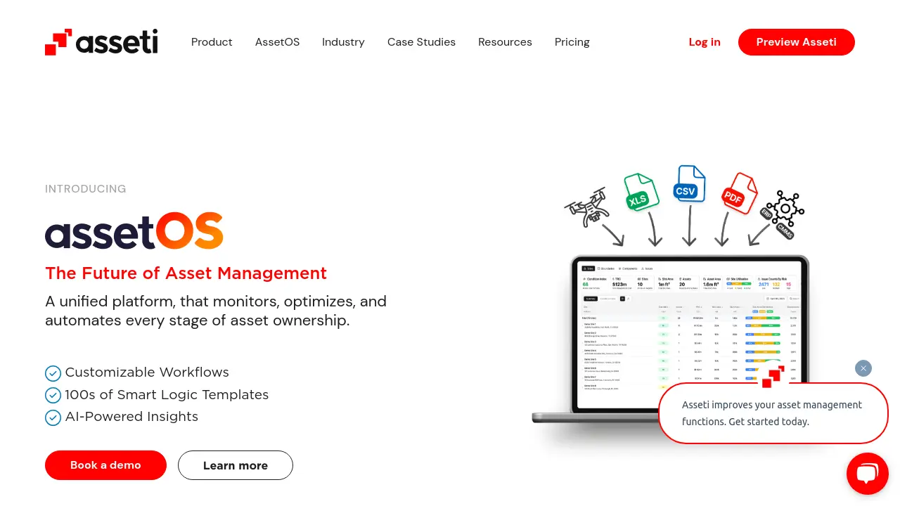 Screenshot of Asseti