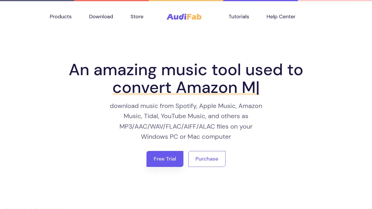 Screenshot of AudiFab Music One