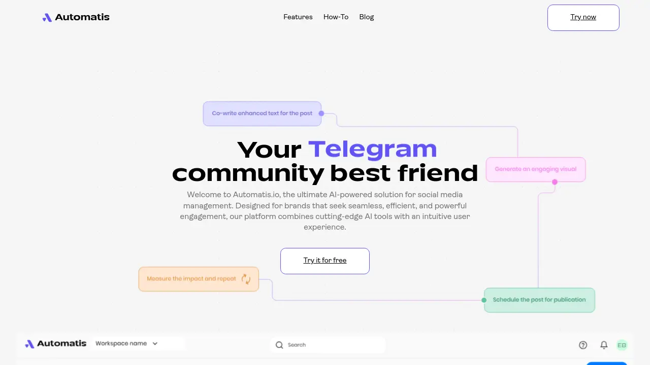 Screenshot of Automatis.io