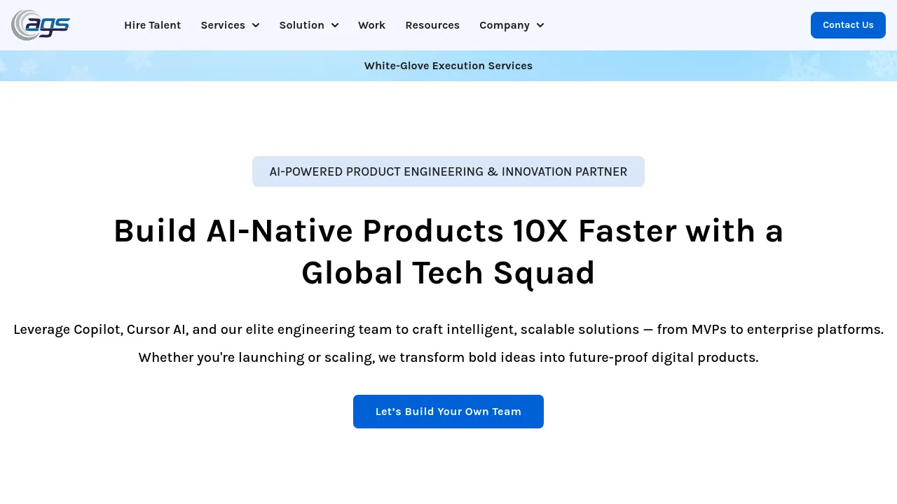 Screenshot of Auxano Global Services