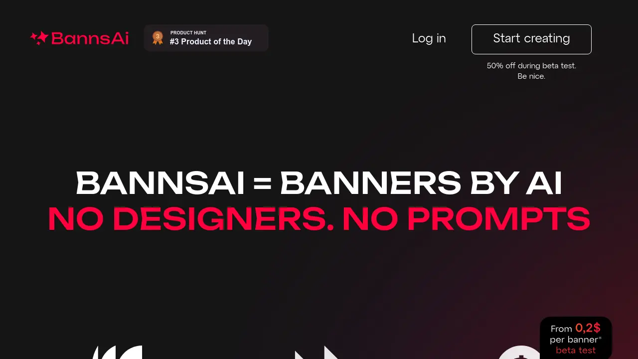 Screenshot of BANNSAI