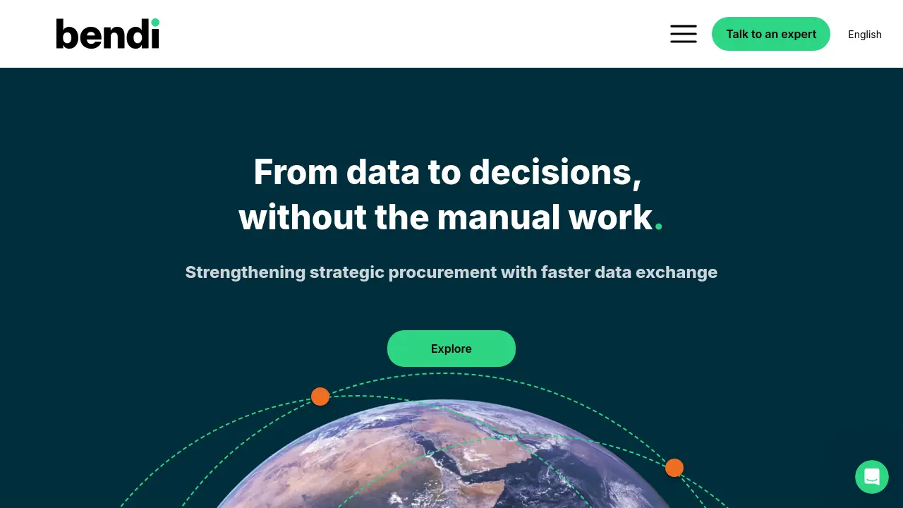 Screenshot of Bendi