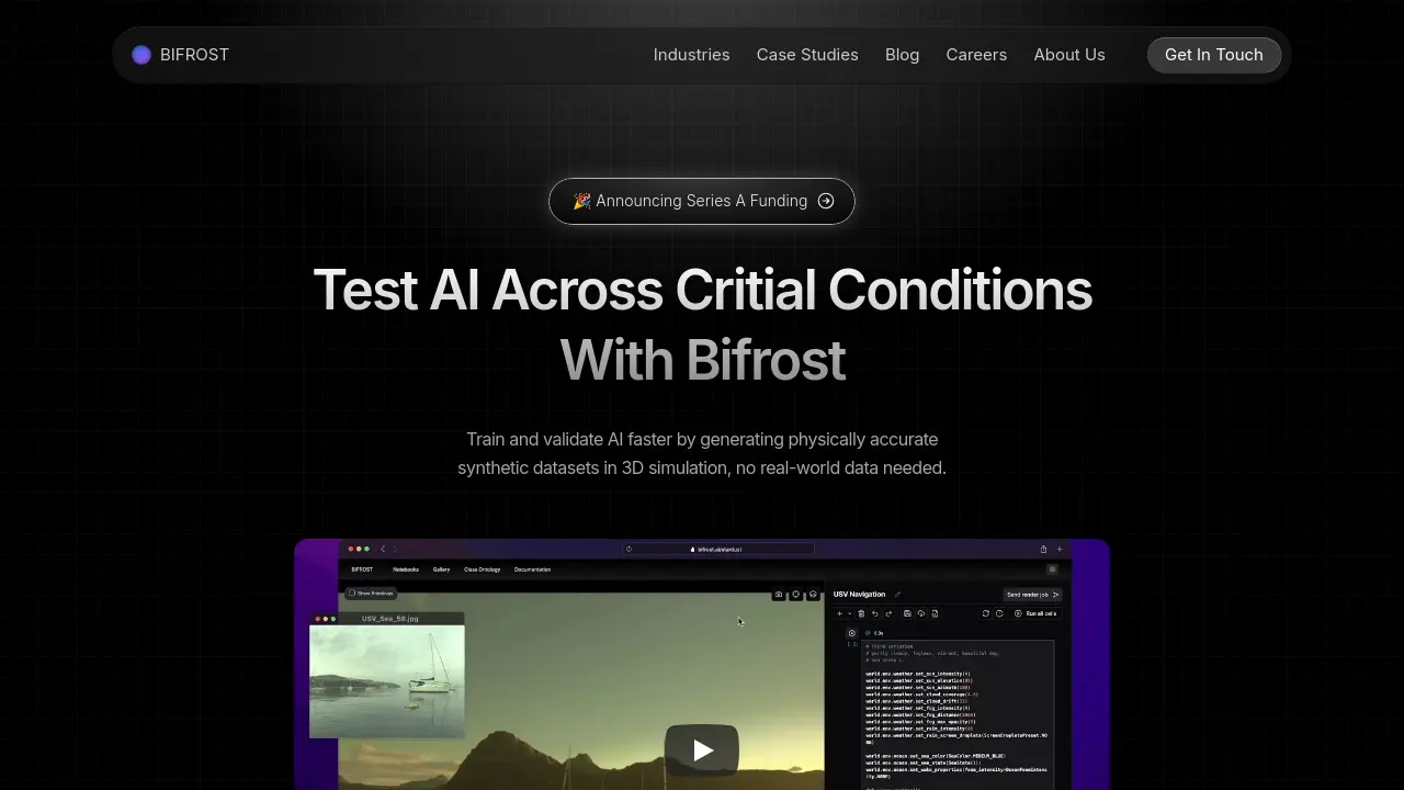 Screenshot of BIFROST
