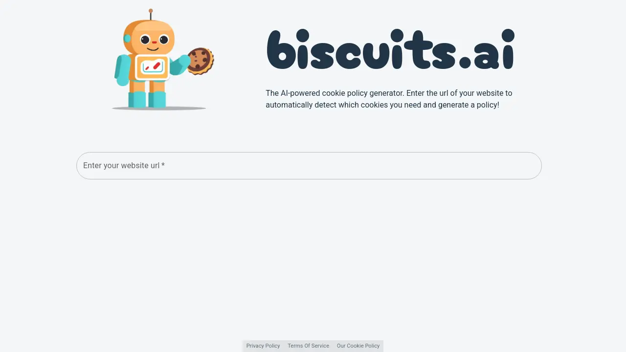 Screenshot of biscuits.ai