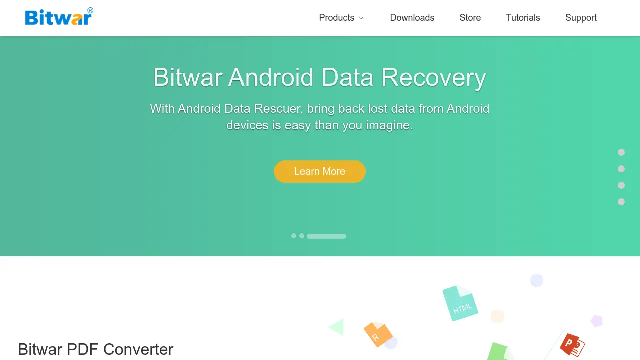 Screenshot of Bitwarsoft