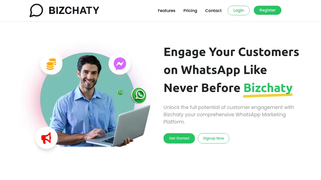 Screenshot of Bizchaty