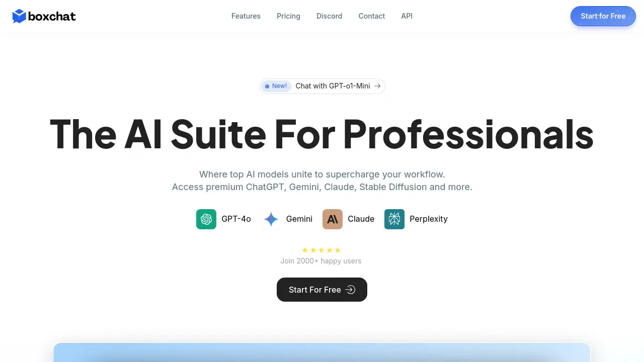 Screenshot of Boxchat