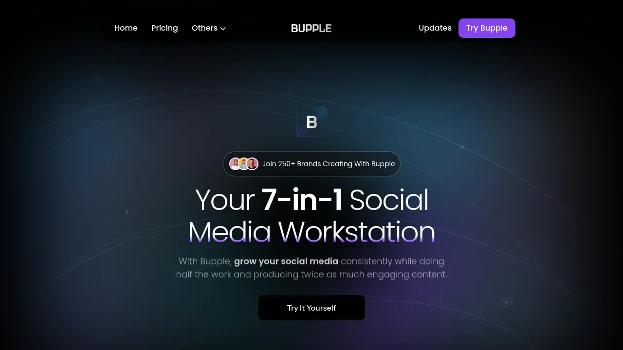 Screenshot of Bupple