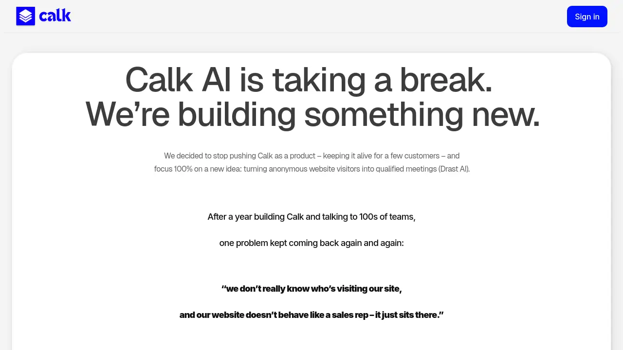 Calk AI
