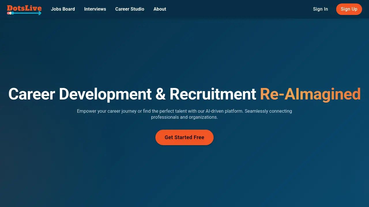 Screenshot of Campus Recruitment Success Platform