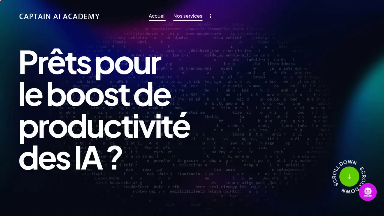 Screenshot of CAPTAIN AI ACADEMY