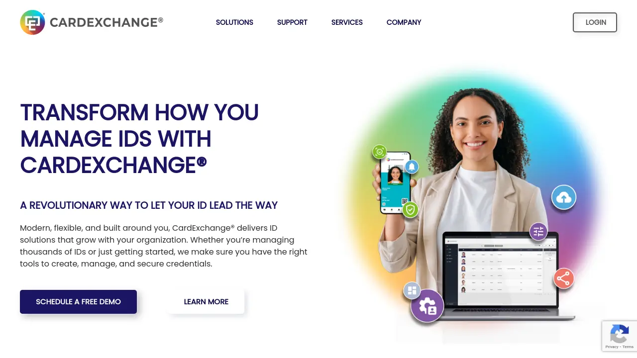 Screenshot of CardExchange