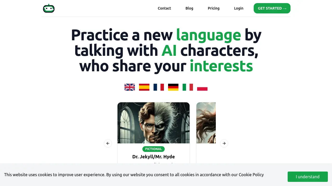 Screenshot of Chattero
