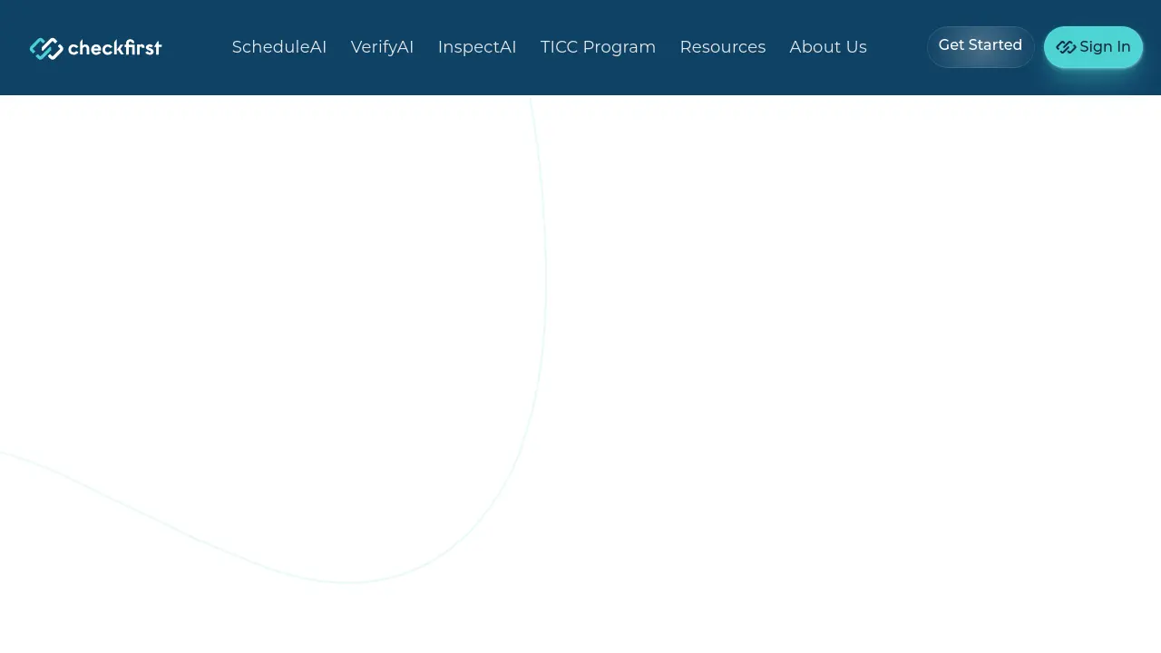 Screenshot of Checkfirst AI Suite