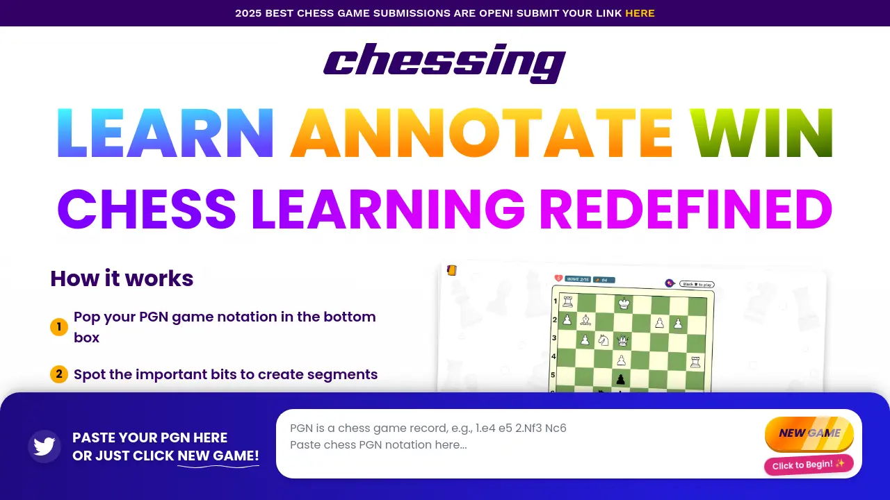 Screenshot of CHESS.ING
