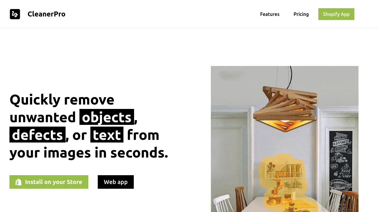 Screenshot of CleanerPro