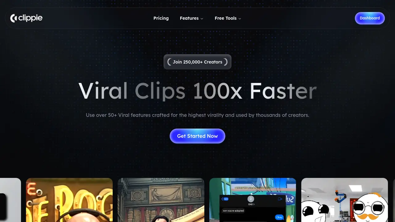 Screenshot of Clippie