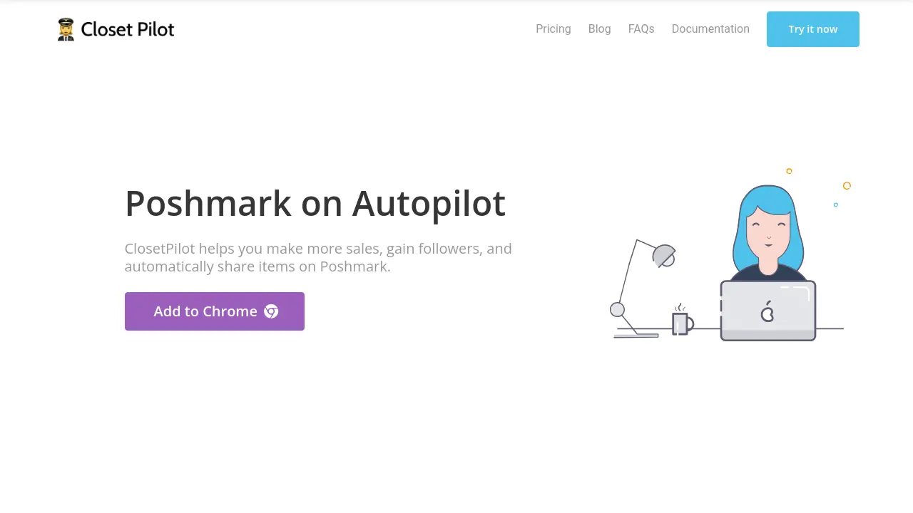 Screenshot of ClosetPilot