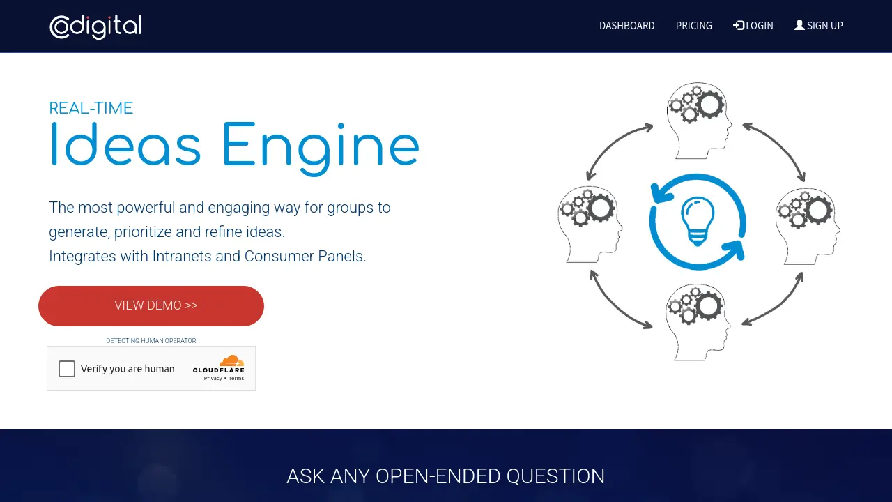 Screenshot of Codigital