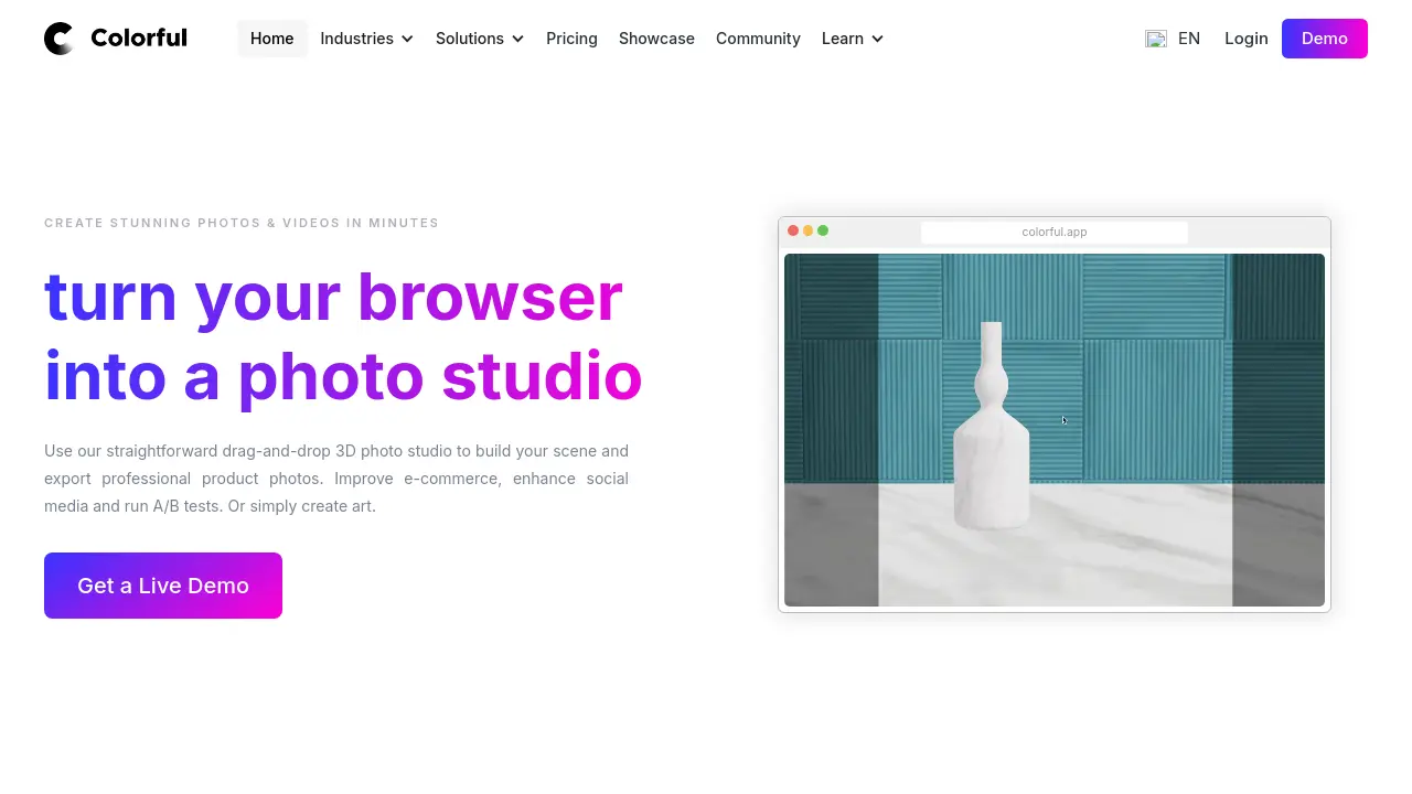 Screenshot of Colorful