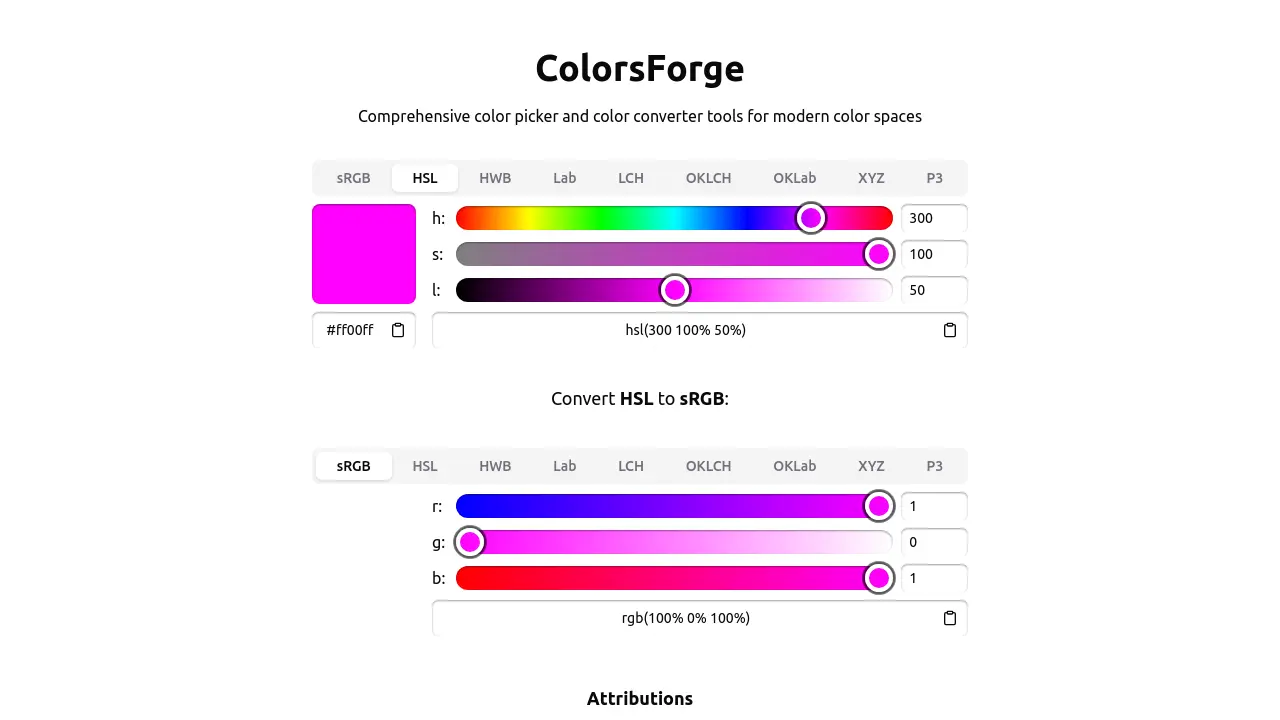 ColorsForge