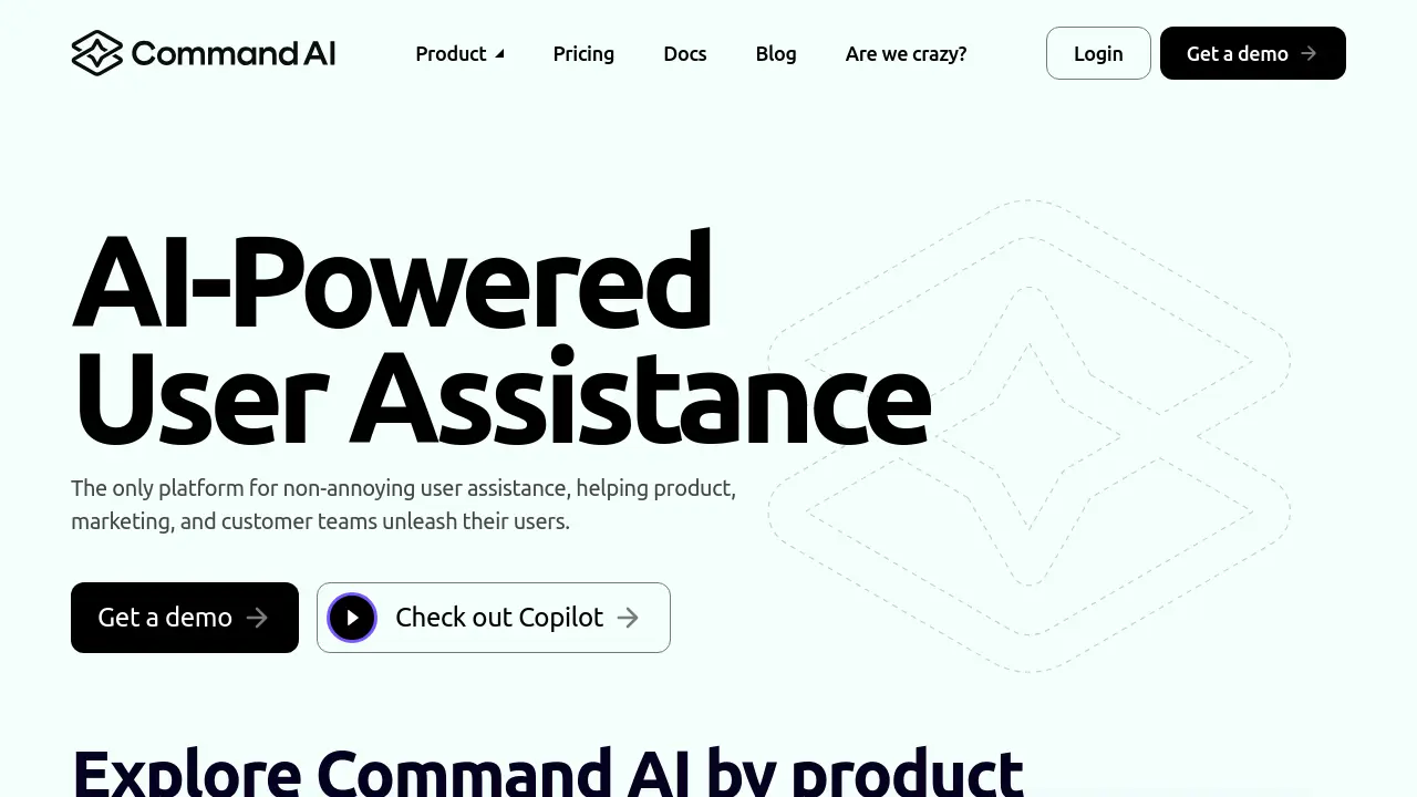 Screenshot of Command AI
