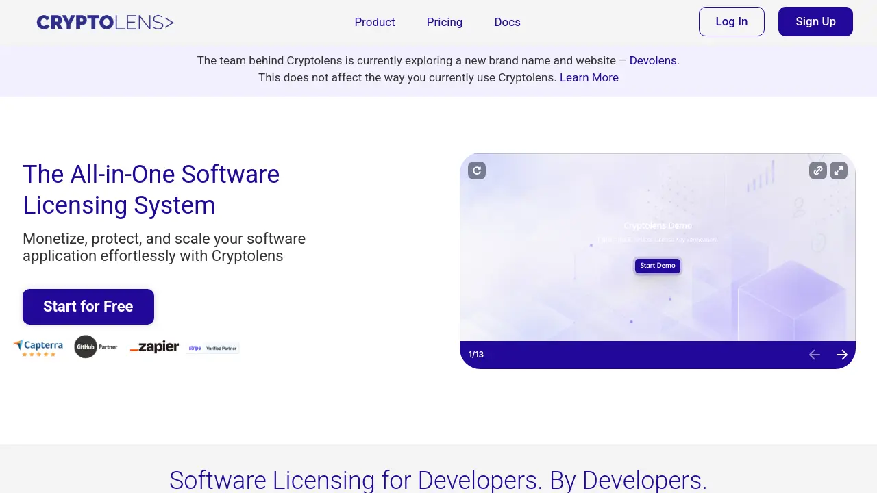 Cryptolens Licensing System