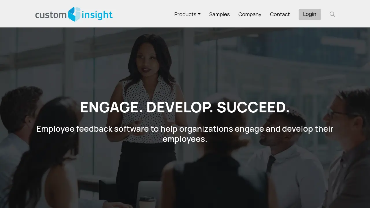 Screenshot of CustomInsight