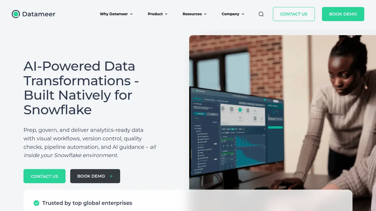 Screenshot of Datameer