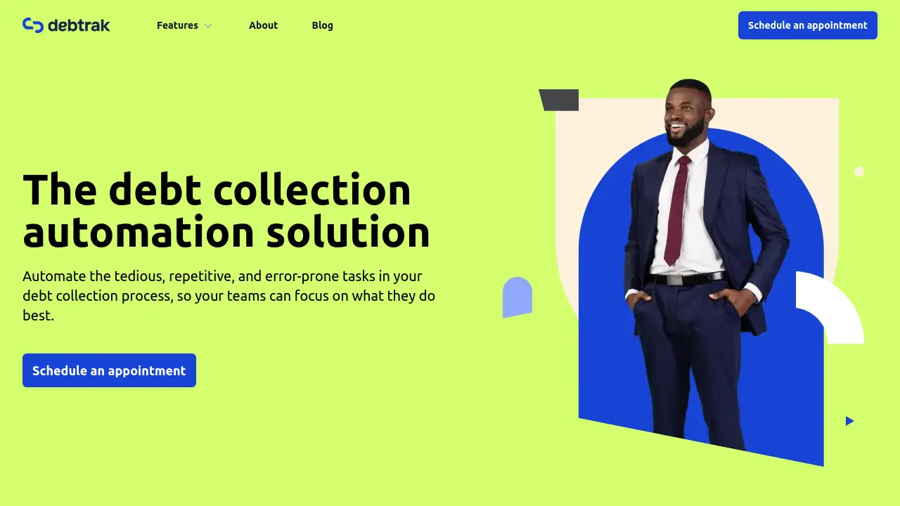 Screenshot of Debtrak