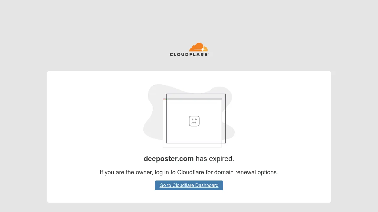 Screenshot of DeePoster